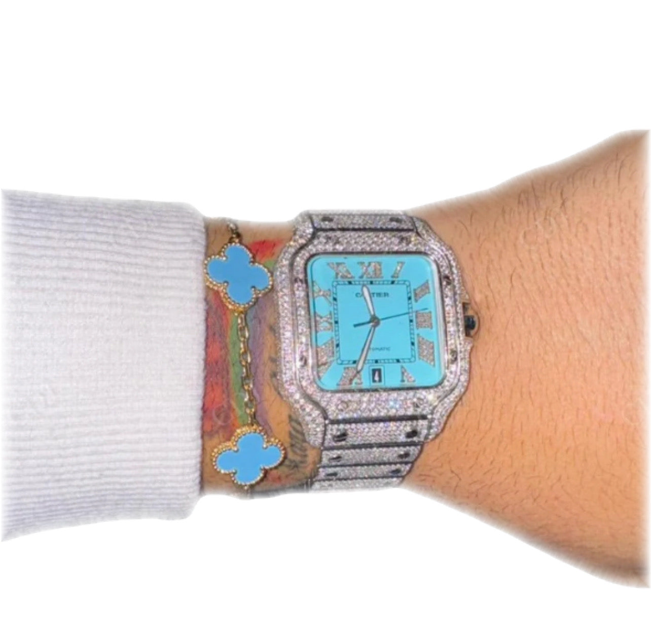 Blue Face Card1 Watch 36MM