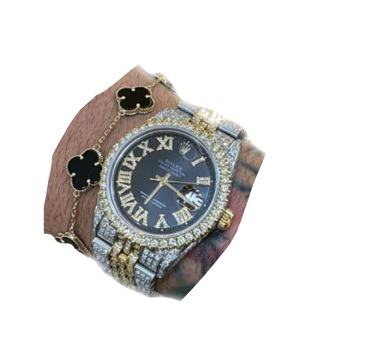 Black Dial Watch 41MM