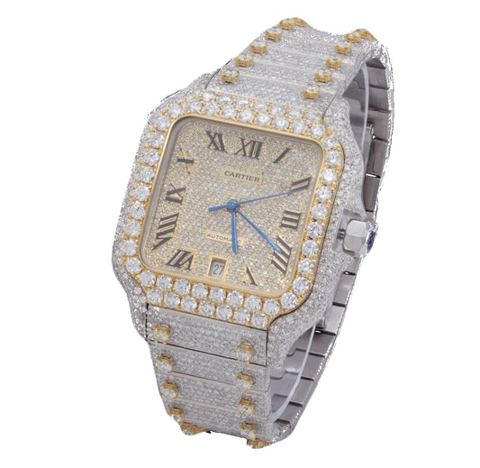 Card1 Yellow & White Watch 36MM