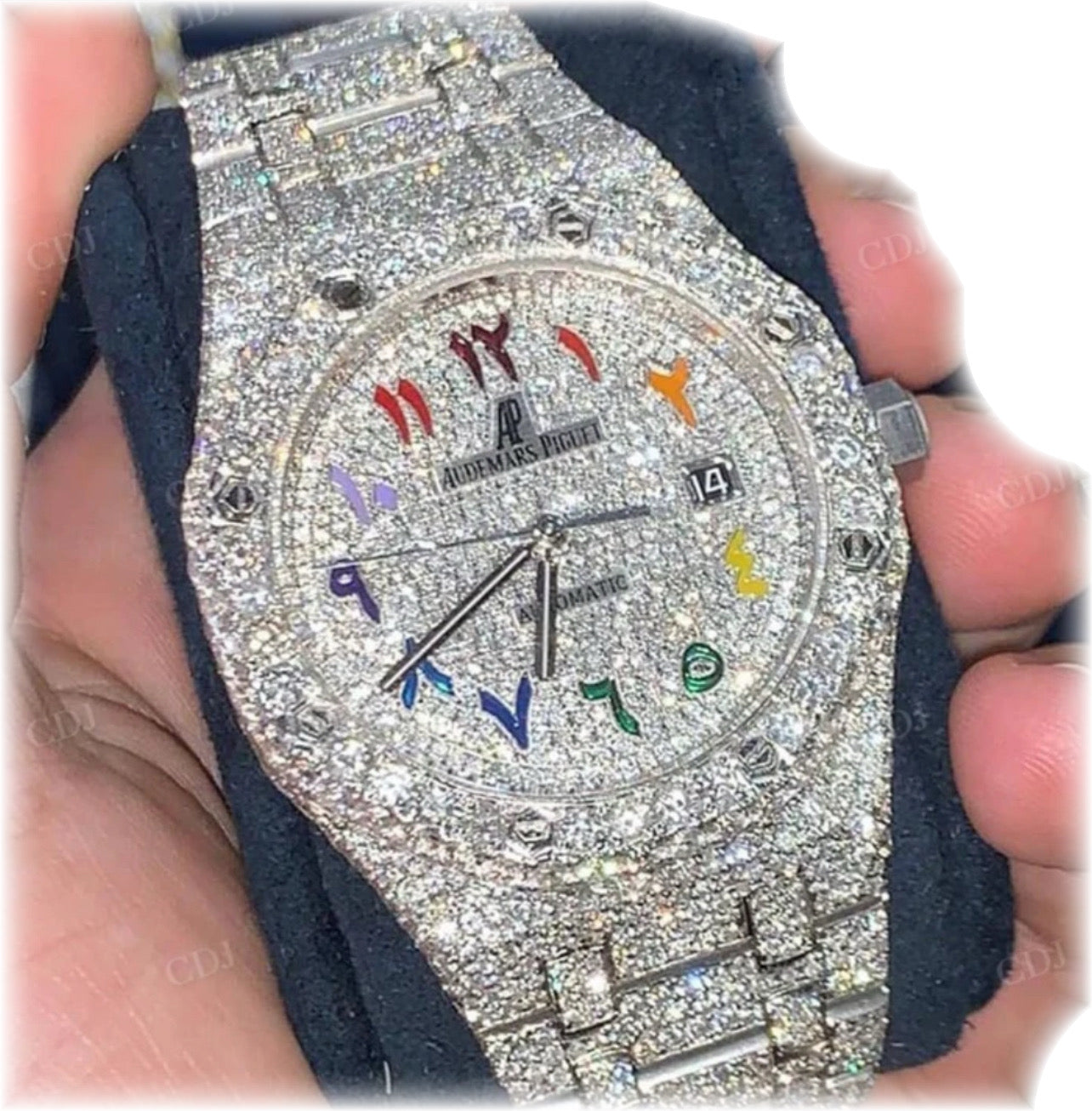 OG Colorful Dial Iced Watch 41MM