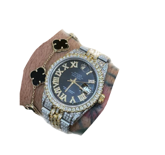 Black Dial Watch 41MM